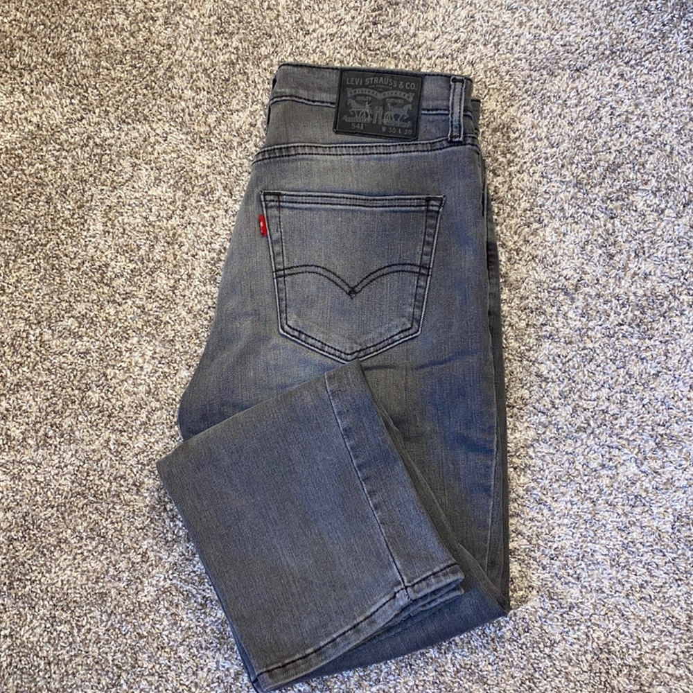 Grey Levi Strauss Men’s Jeans